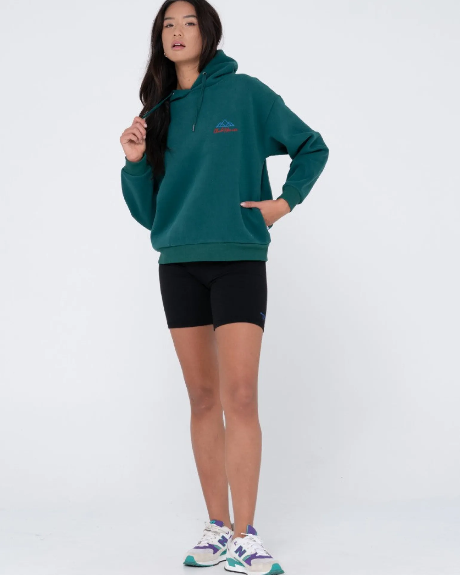 Polar Con Capucha Relajado Athletic>Rusty Shop