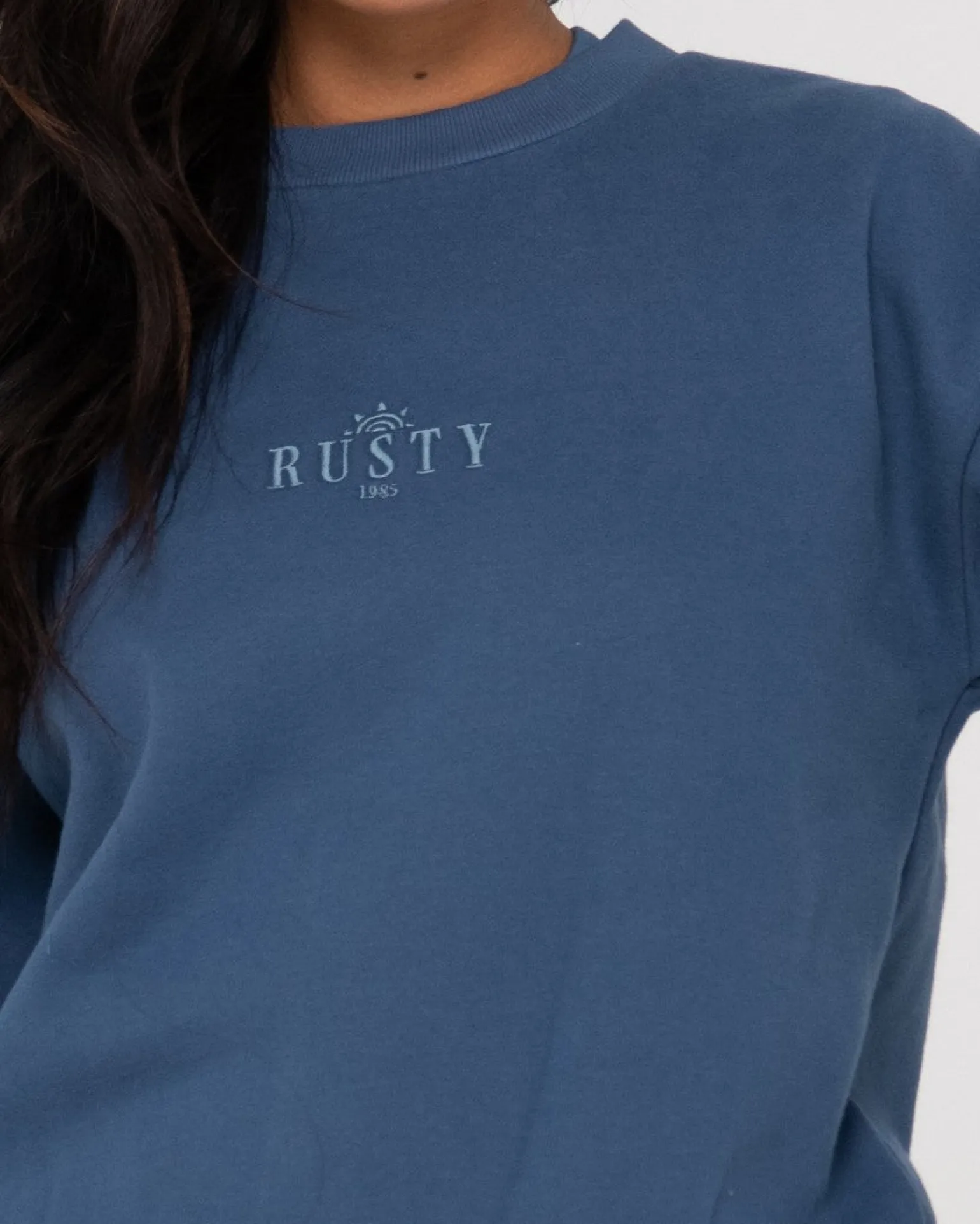 Polar Con Cuello Redondo Relajado Sunrise>Rusty Online
