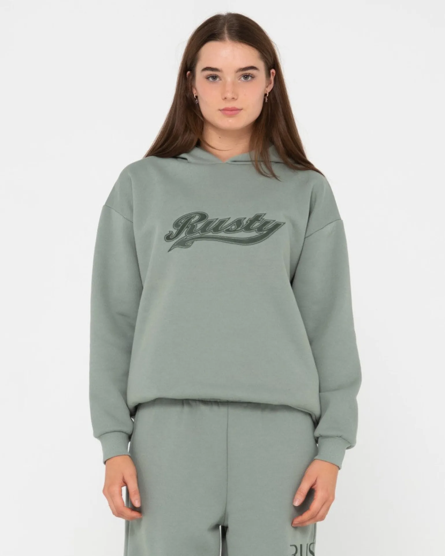 Polar Extragrande Con Capucha Y Grafico Norty>Rusty Shop