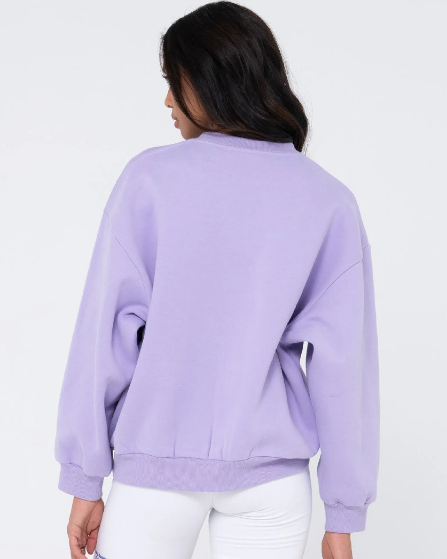 Polar Extragrande Con Cuello Redondo Y Texto>Rusty Fashion