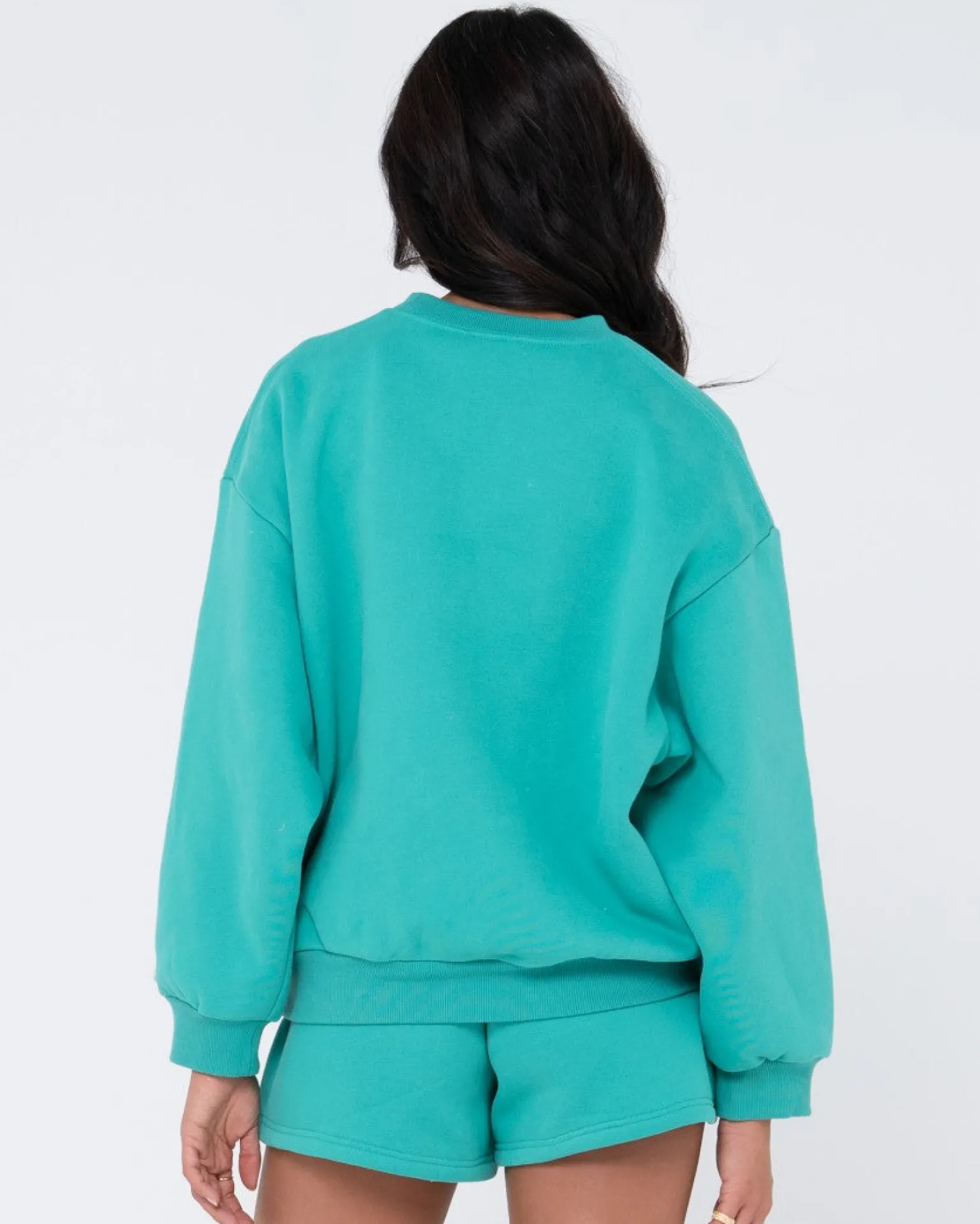 Polar Extragrande Con Cuello Redondo Y Texto>Rusty Store