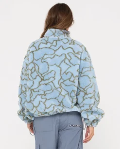 Polar Sherpa Con Cremallera Y Estampado Low Tides><noscript><img width=