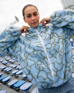 Polar Sherpa Con Cremallera Y Estampado Low Tides><noscript><img width=