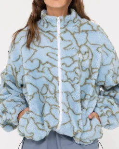 Polar Sherpa Con Cremallera Y Estampado Low Tides><noscript><img width=