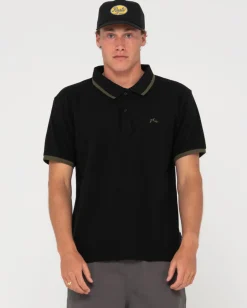 Polo De Manga Corta Con Punta Del Hoyo 19>Rusty Cheap