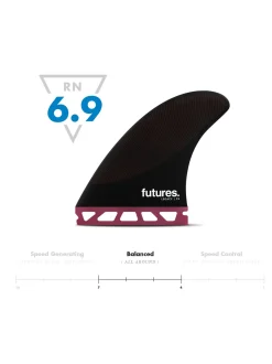 Propulsor Futures P8 Hc - Aletas Pivotantes>Rusty Fashion