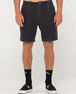 Rifts Pantalon Corto De Pana Con Lavado Vintage Y 5 Bolsillos>Rusty Shop