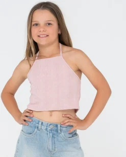 Riviera Top Halter Ninas>Rusty New