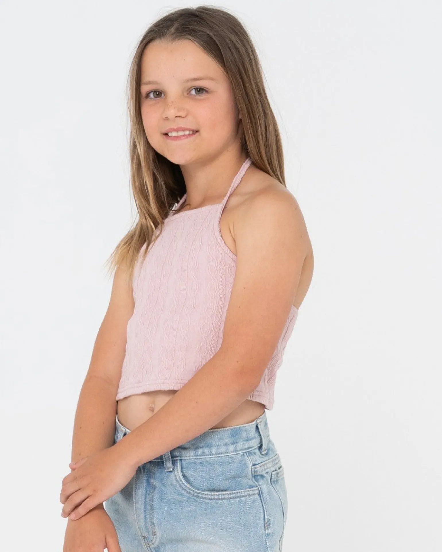 Riviera Top Halter Ninas>Rusty New