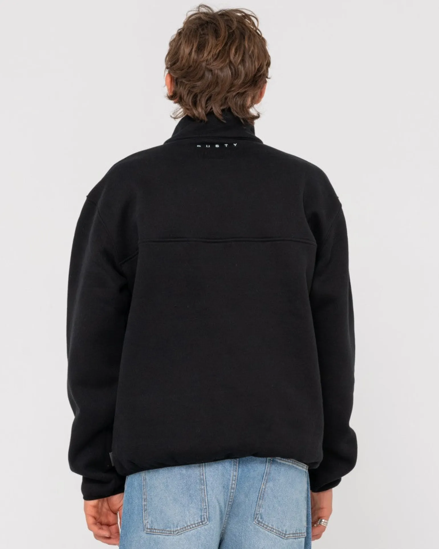 Rs Super Polar Relajado Con Cremallera 1/4>Rusty Fashion