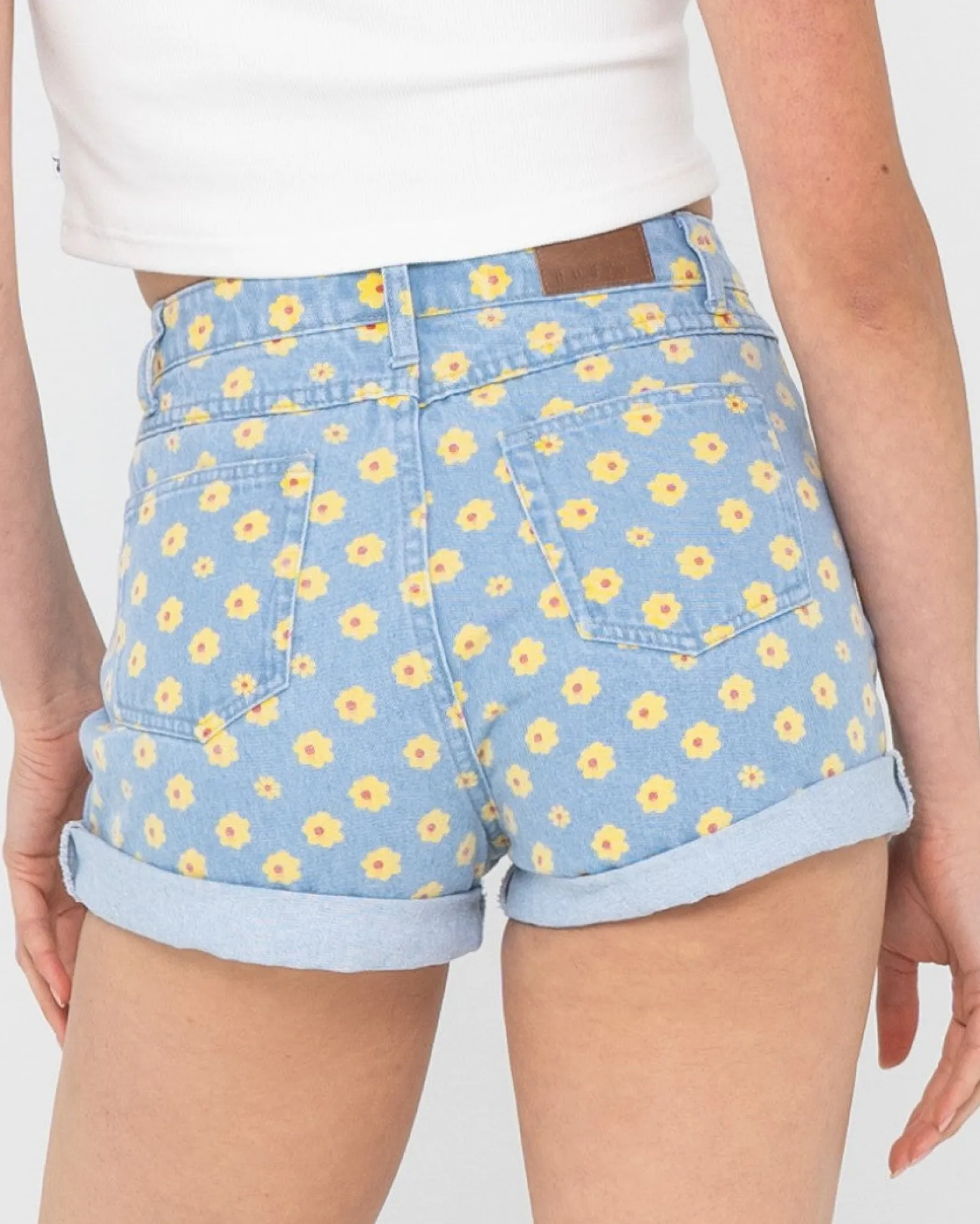 Shorts Vaqueros De Talle Alto Daisy>Rusty Sale