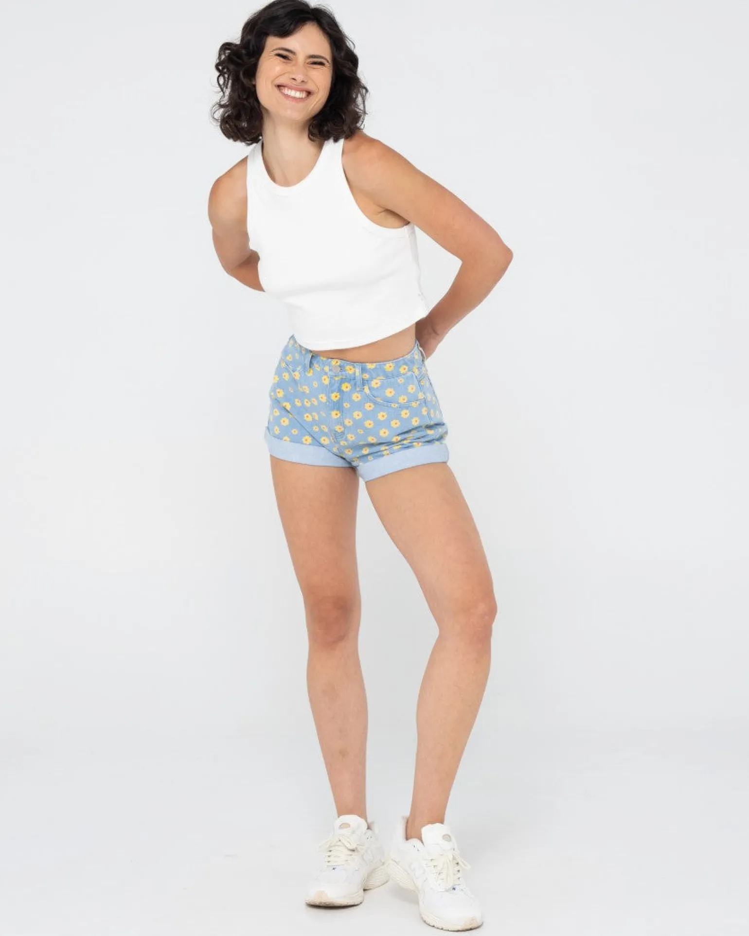 Shorts Vaqueros De Talle Alto Daisy>Rusty Sale