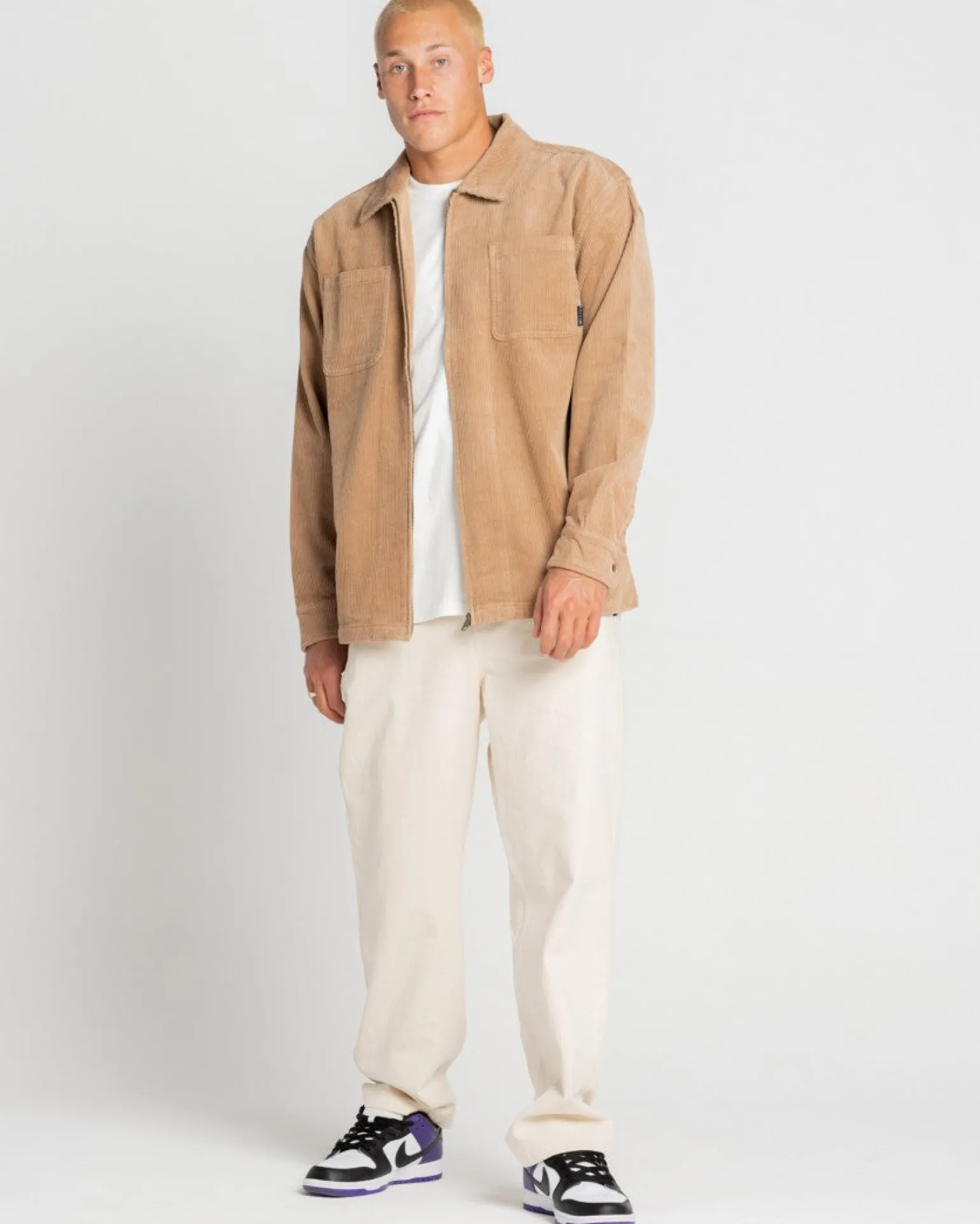 Sobrecamisa De Manga Larga De Pana Coup>Rusty Online