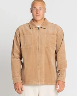 Sobrecamisa De Manga Larga De Pana Coup>Rusty Outlet