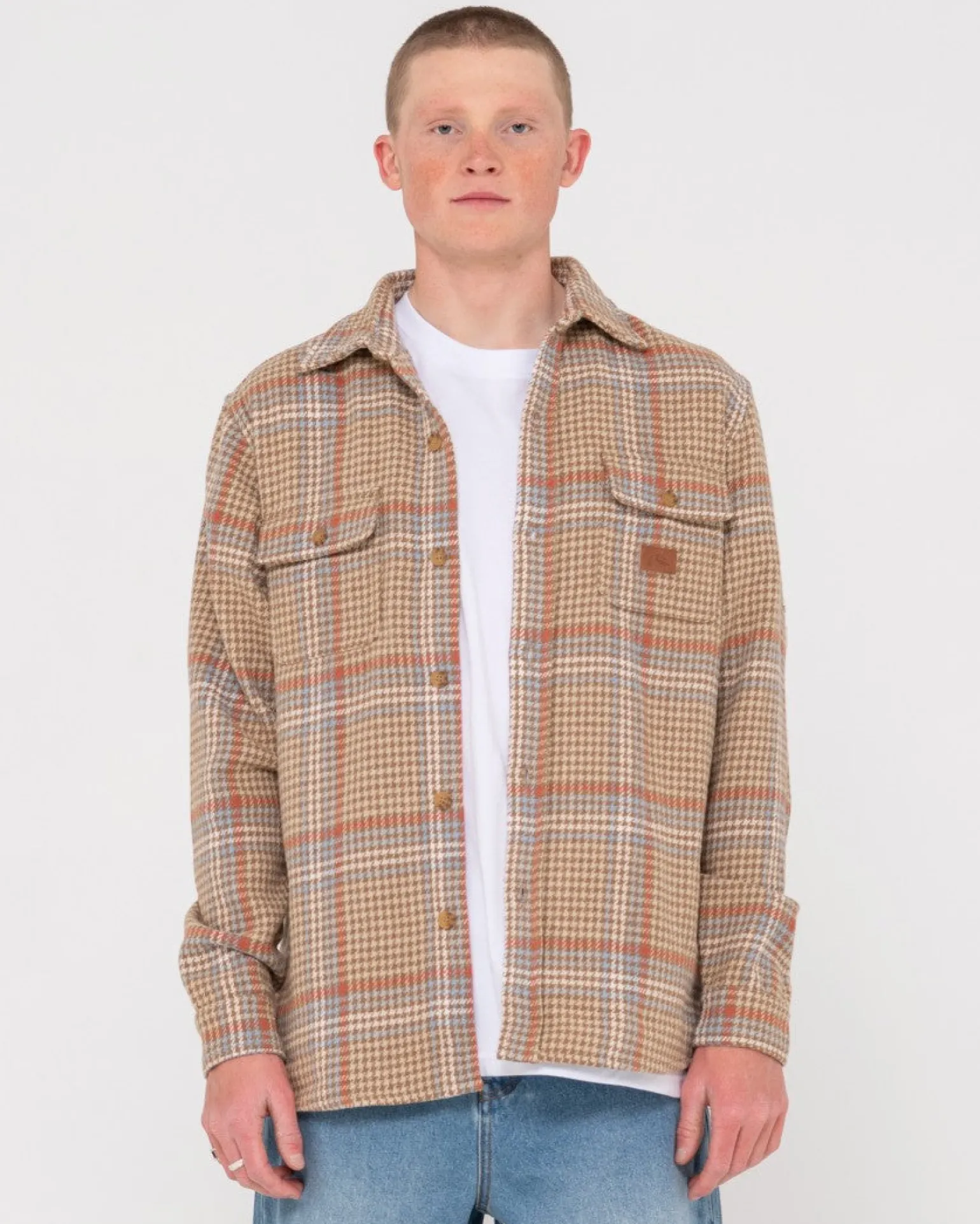 Sobrecamisa De Pata De Gallo>Rusty Best
