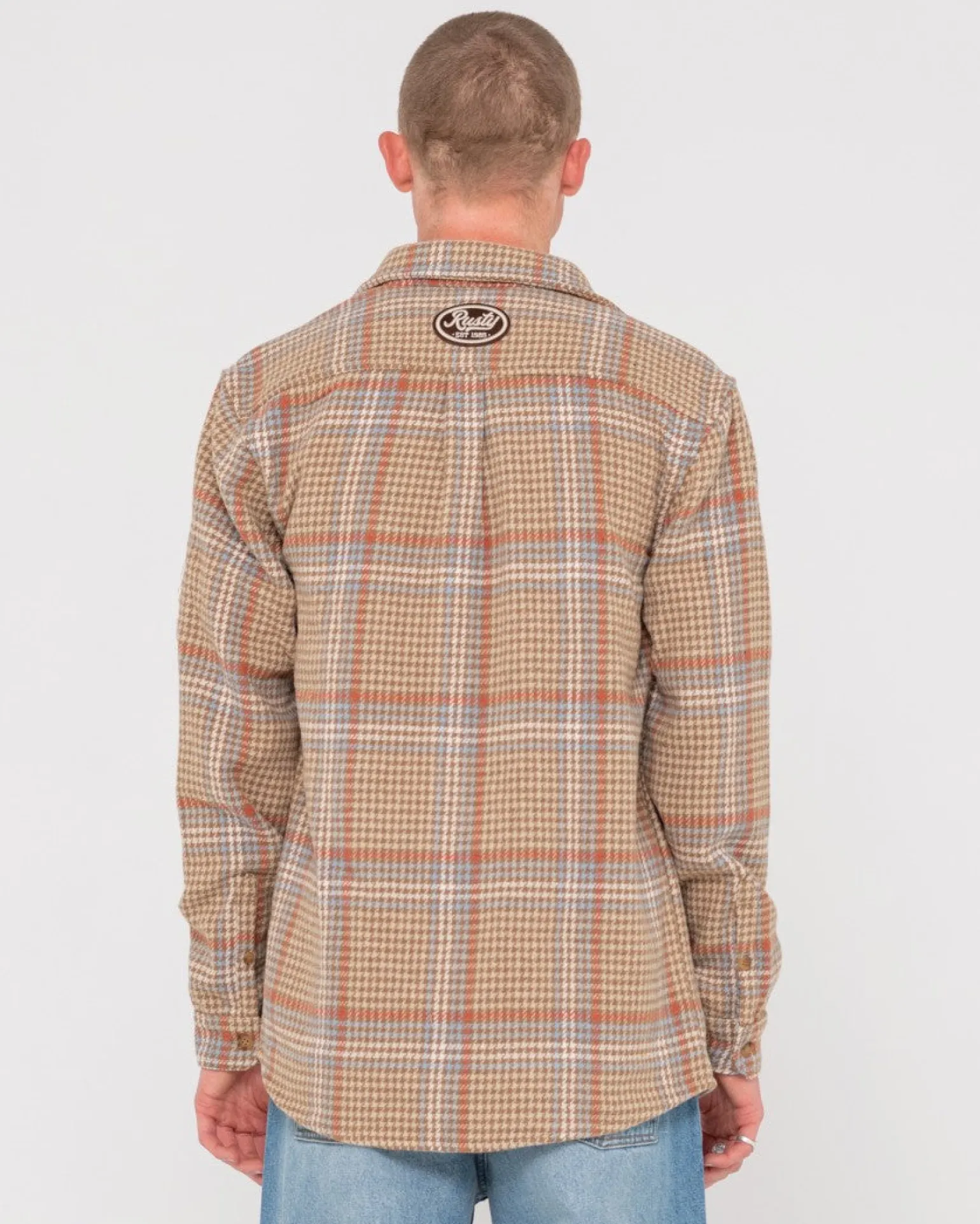 Sobrecamisa De Pata De Gallo>Rusty Best