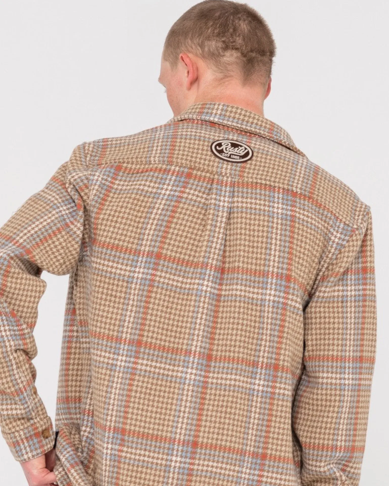 Sobrecamisa De Pata De Gallo>Rusty Best
