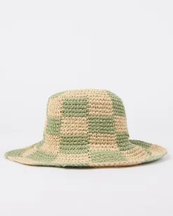Sombrero De Pescador De Paja Natural Ariel>Rusty Cheap