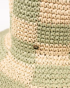 Sombrero De Pescador De Paja Natural Ariel><noscript><img width=