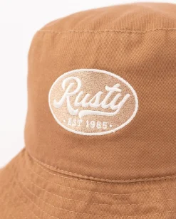 Sombrero De Pescador Estampado Reversible Vacay Time><noscript><img width=