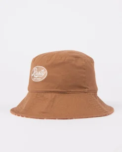Sombrero De Pescador Estampado Reversible Vacay Time><noscript><img width=