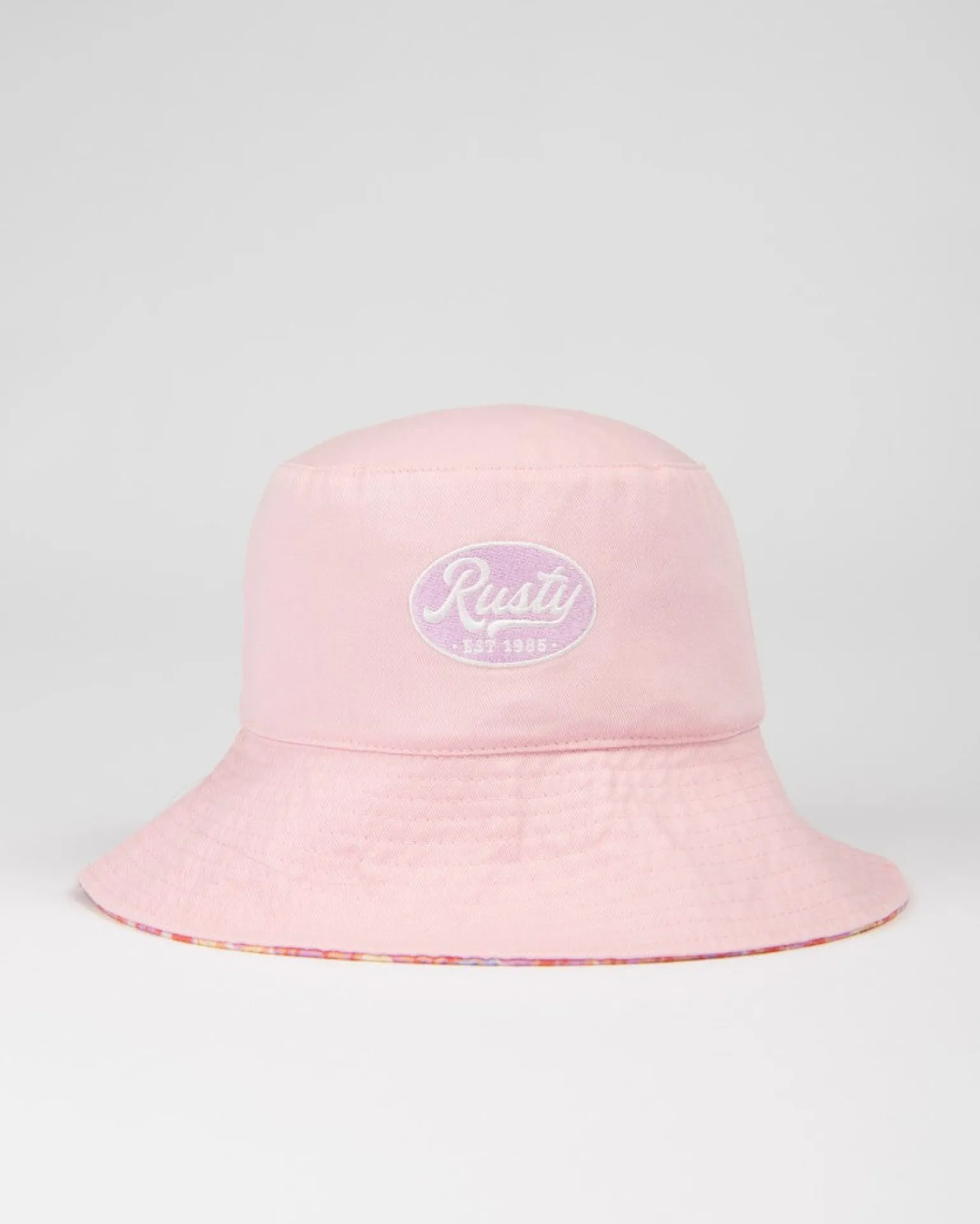 Sombrero De Pescador Estampado Reversible Vacay Time>Rusty Hot