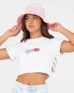 Sombrero De Pescador Estampado Reversible Vacay Time><noscript><img width=