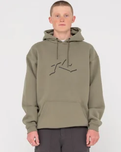 Sudadera Con Capucha De Polar Super Relajada Shadow R>Rusty Store