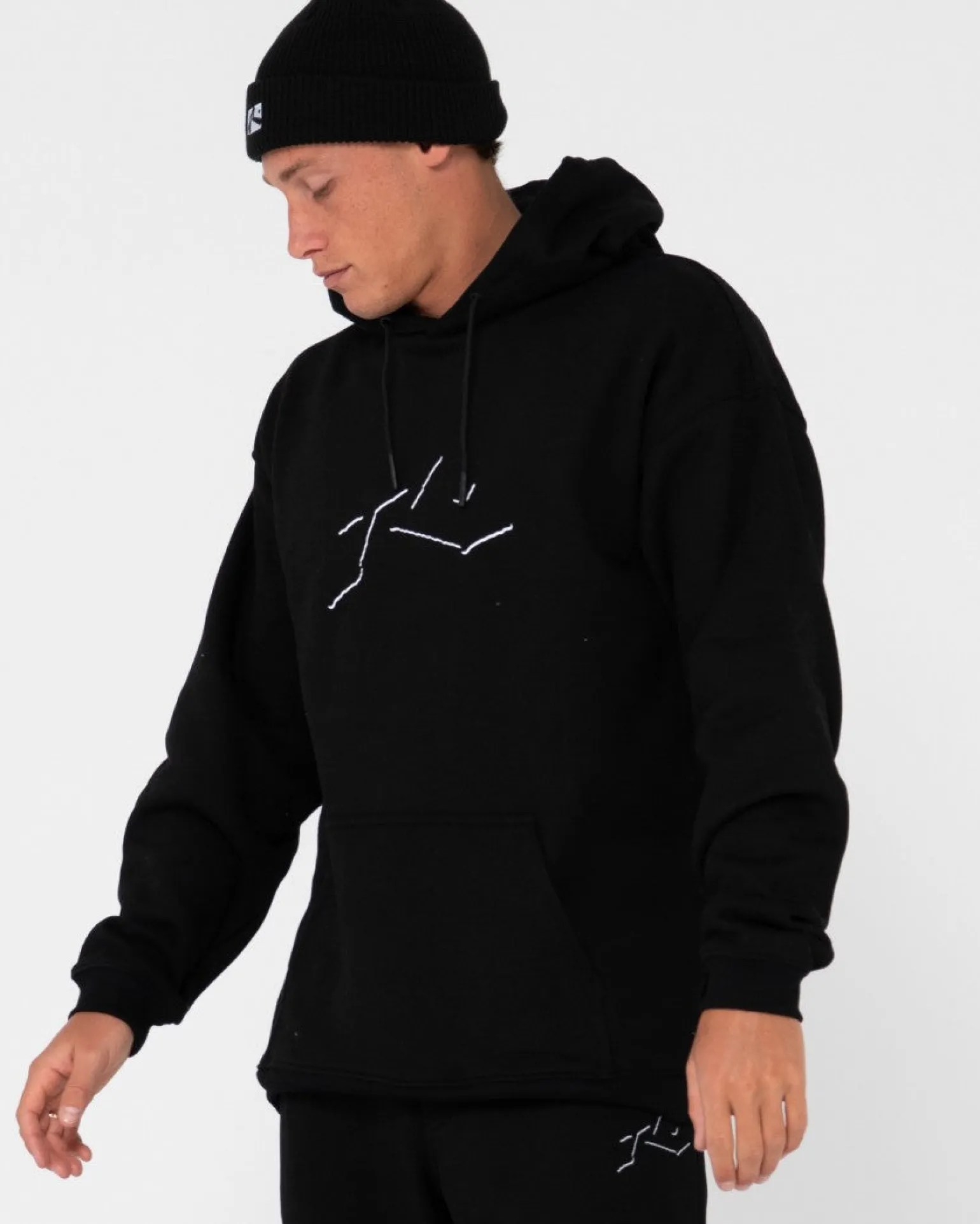 Sudadera Con Capucha De Polar Relajada Shadow R>Rusty Store