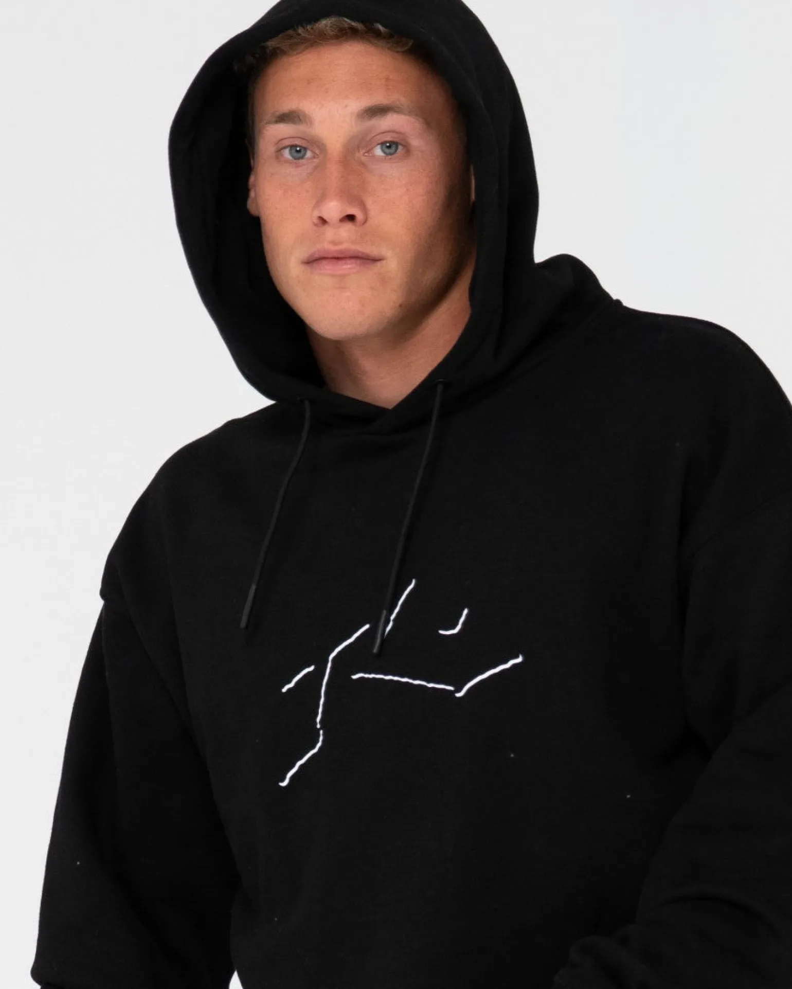 Sudadera Con Capucha De Polar Relajada Shadow R>Rusty Store