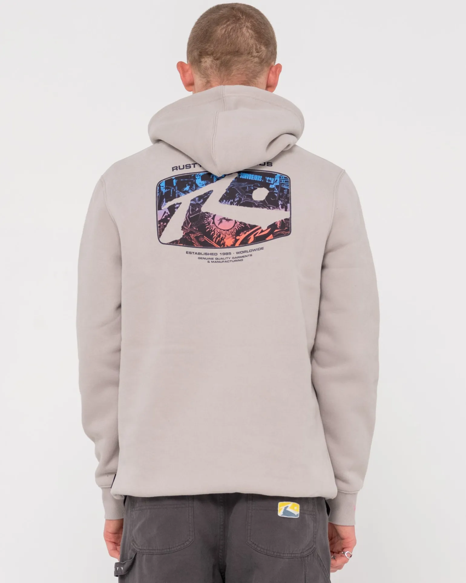 Sudadera Con Capucha De Tejido Polar Advocate Graphic>Rusty Outlet