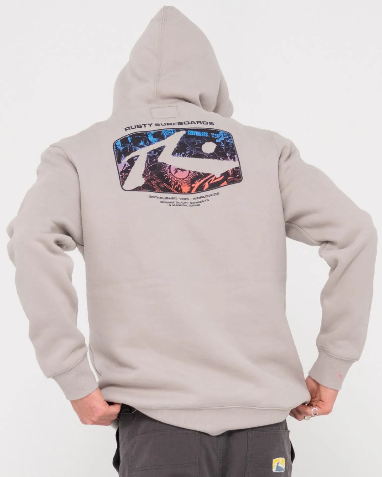 Sudadera Con Capucha De Tejido Polar Advocate Graphic>Rusty Outlet