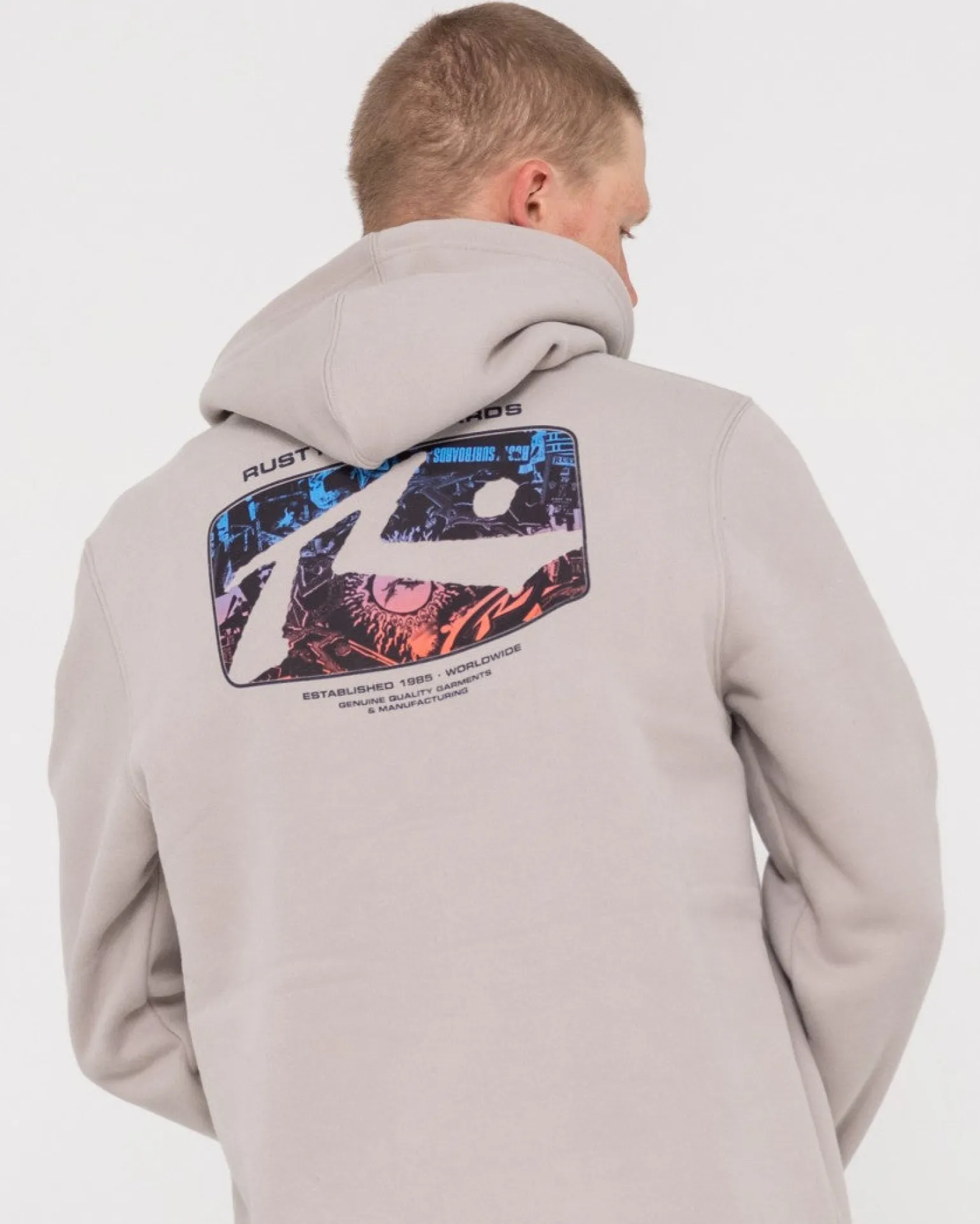 Sudadera Con Capucha De Tejido Polar Advocate Graphic>Rusty Outlet