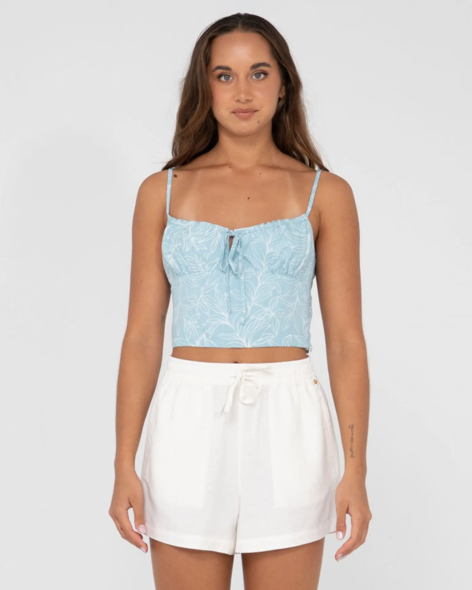 Top Corto De Tirantes Con Estampado Maia>Rusty Sale