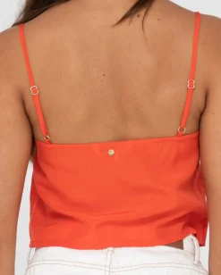 Top Corto De Tirantes Fruncido Porter><noscript><img width=