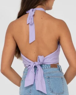 Top Corto Halter Retorcido Harlet><noscript><img width=