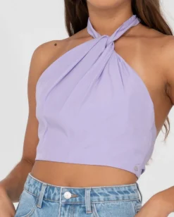 Top Corto Halter Retorcido Harlet><noscript><img width=
