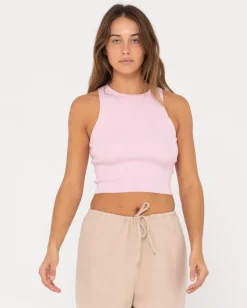 Top Corto Sin Mangas De Punto Racer De Amelia>Rusty Flash Sale