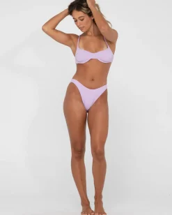 Top De Bikini Balconette Con Textura De Sandalo><noscript><img width=