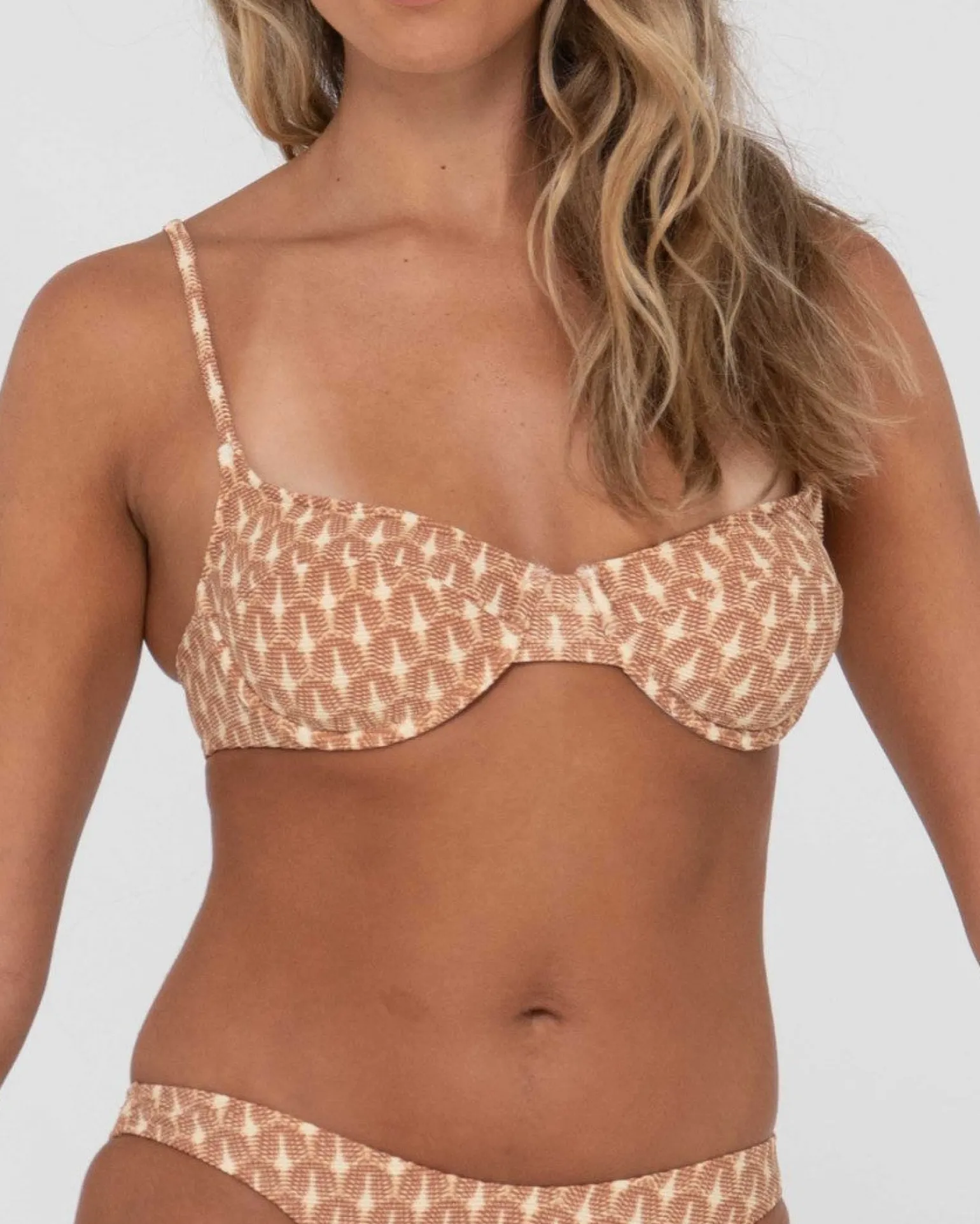 Top De Bikini Balconette Estampado Panama>Rusty Shop