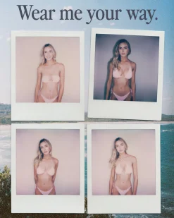 Top De Bikini Multiposicion Con Textura De Sandalo>Rusty Flash Sale