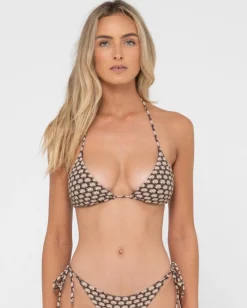 Top De Bikini Multiposicion Con Estampado De Conchas Sorrento>Rusty Best
