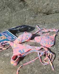 Top De Bikini Multiposicion Con Estampado Rio Hibiscus><noscript><img width=