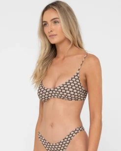 Top De Bikini Tipo Bralette Con Estampado De Conchas Sorrento><noscript><img width=