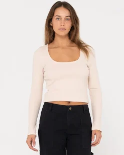 Top De Manga Larga De Canale Scarlett>Rusty Sale