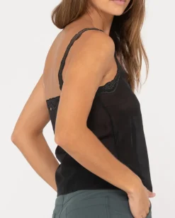 Top De Tirantes De Encaje Transparente De Maison><noscript><img width=