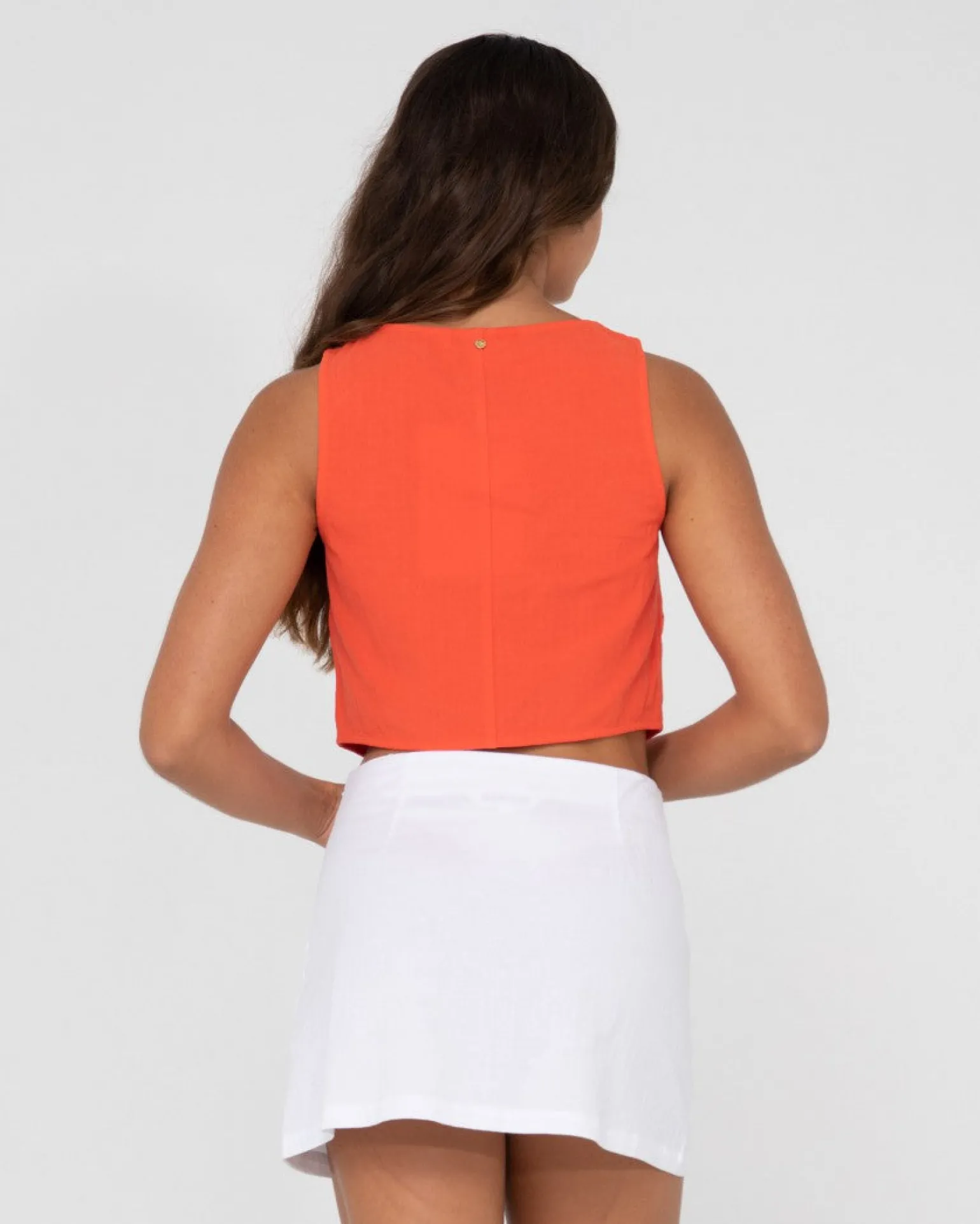 Top Sin Mangas Con Botones Sicily>Rusty Flash Sale