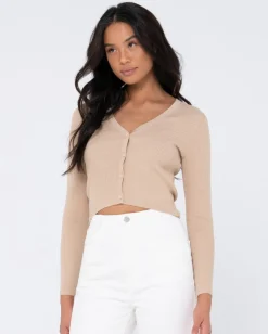 Top Tipo Cardigan De Manga Larga Avalon><noscript><img width=