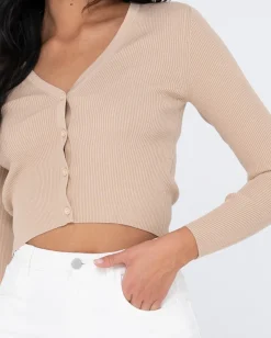 Top Tipo Cardigan De Manga Larga Avalon><noscript><img width=