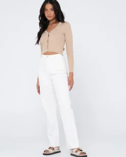 Top Tipo Cardigan De Manga Larga Avalon><noscript><img width=